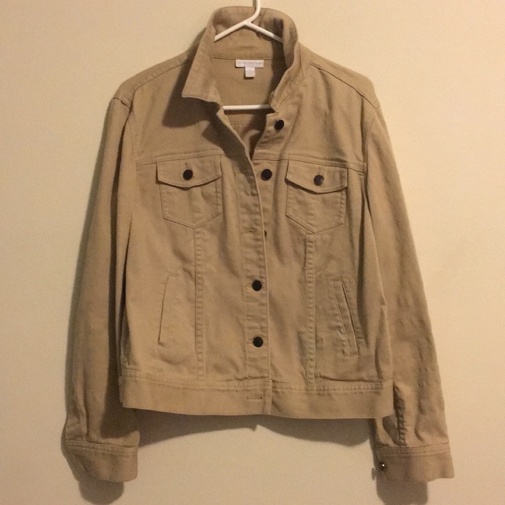 Charter Club Tan Jacket